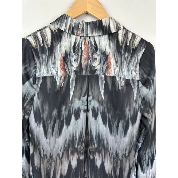 Haute Hippie She Too Will Rise Lace Up Dress Size 2 NWT - Picture 8 of 15